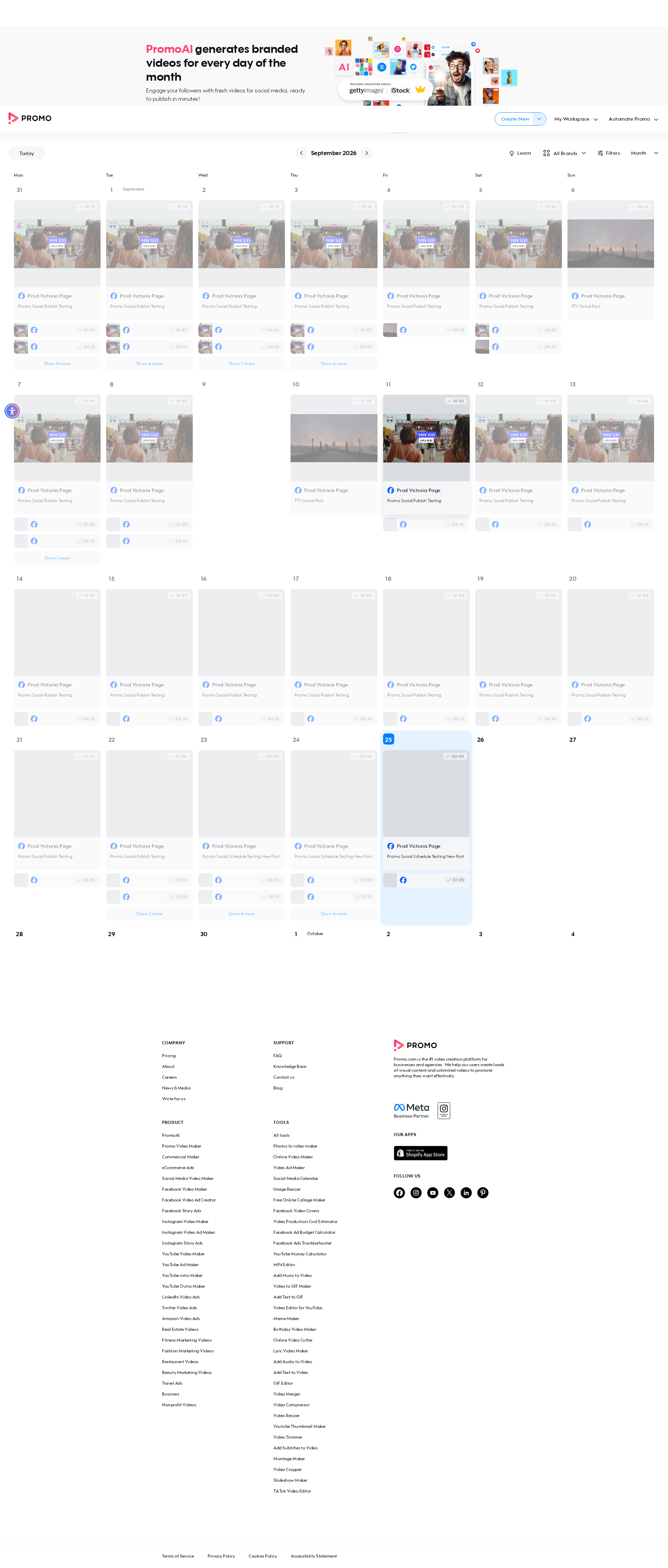 Test failure screenshot